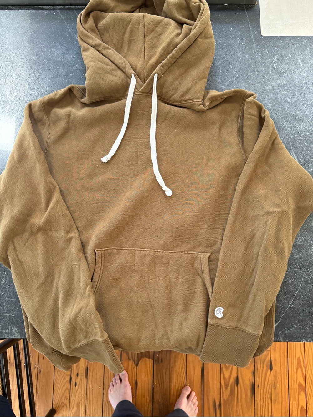 Brown Men's Hoodie Sweatshirt - Todd Snyder